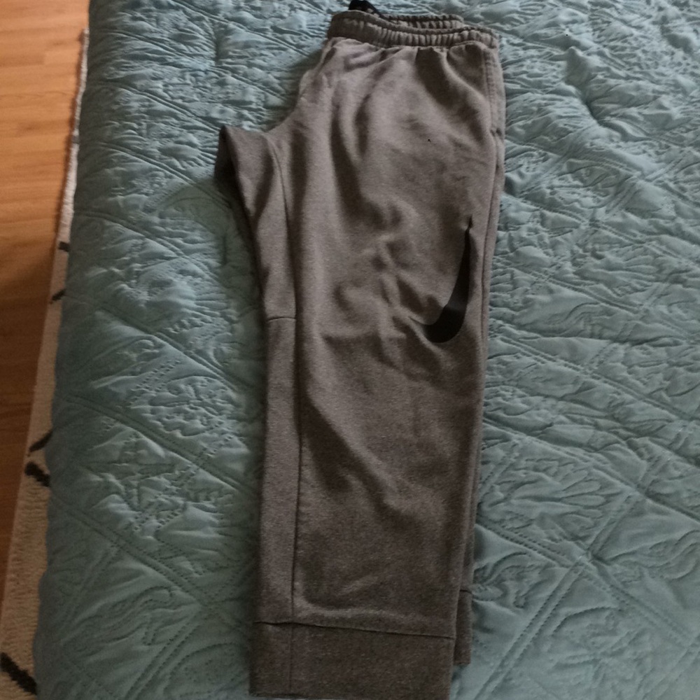 Nike sweatpants men's large.
